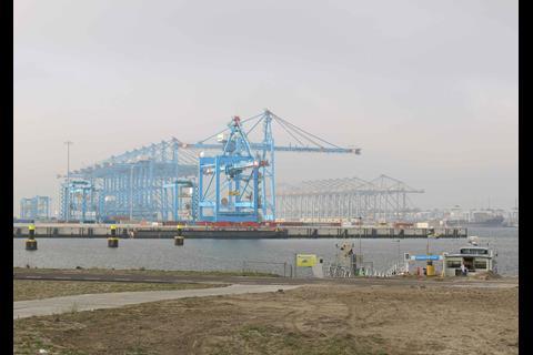 By 2014 the  APMT and RWG container terminals were ready for their first ships (Peter Barker)